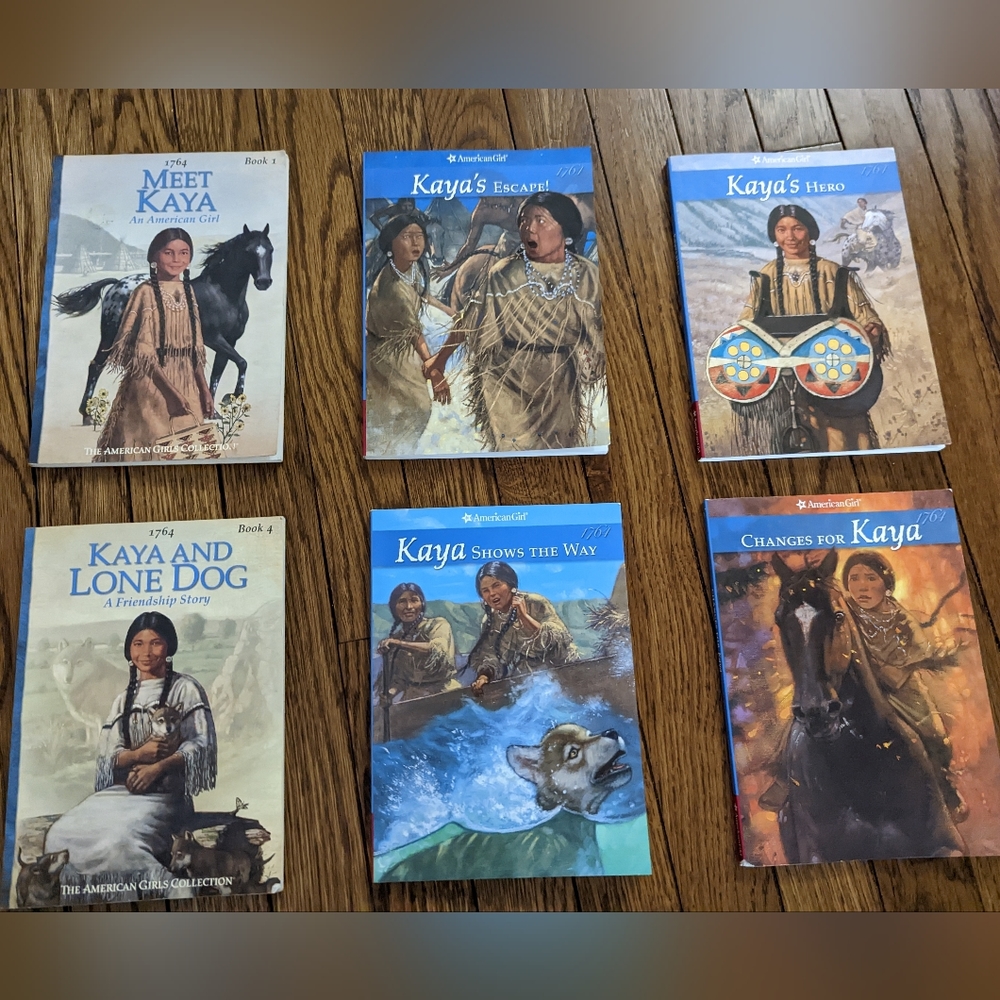 EUC complete set of 6 Kaya (1764) American Girls books